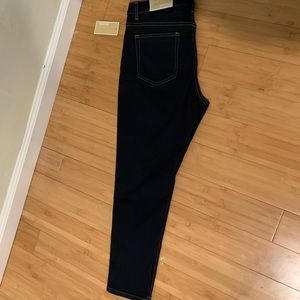 Michael Kors dark denim skinny jeans